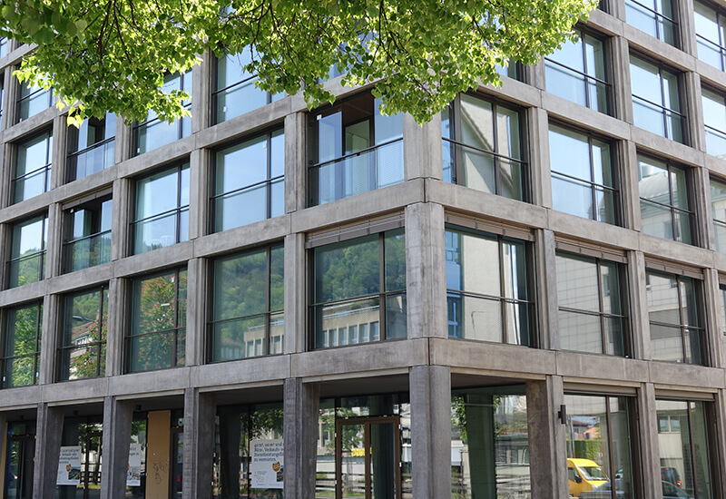ELEF® Fassadenelemente Neubau SUVA, Thun BE