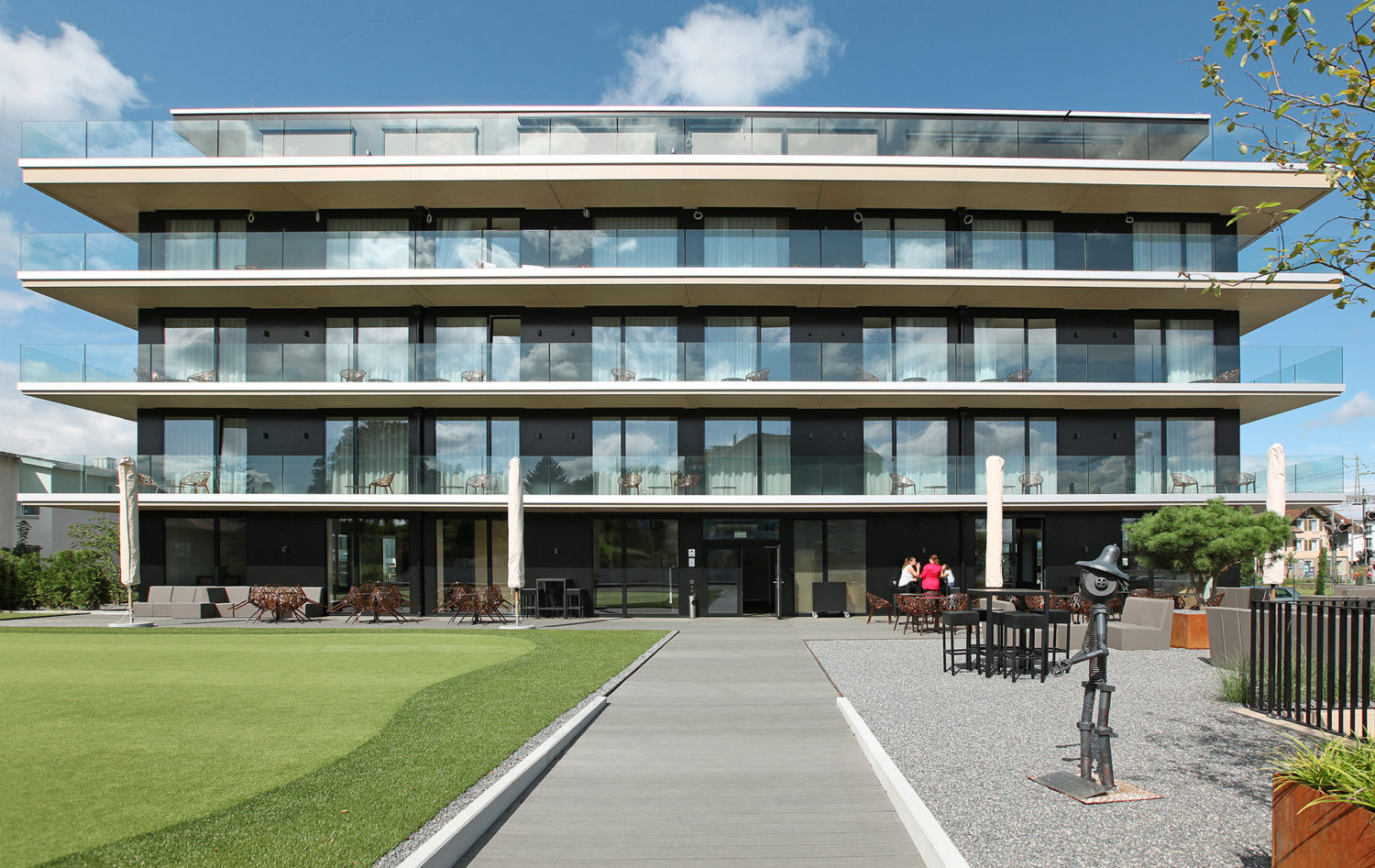 ELEF® Balkonelemente Hotel Birdland, Sempach Station LU