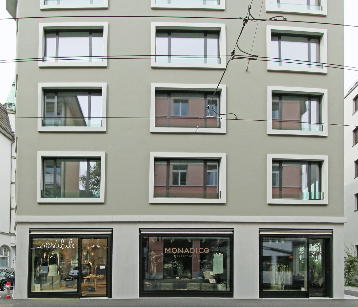 ELEF® Fassadenelemente Wohn- und Geschäftshaus Seefeldstrasse, Zürich