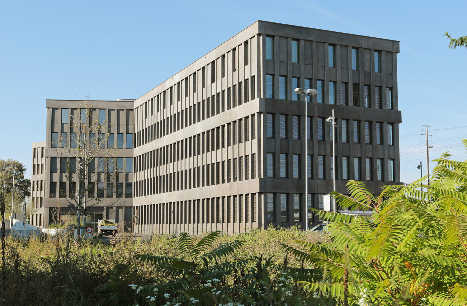 Fassadenelemente Strafjustizzentrum, Muttenz BL
