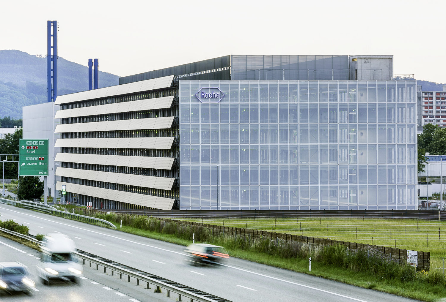 Systemparkhaus F.Hoffmann-La Roche AG, Kaiseraugst AG