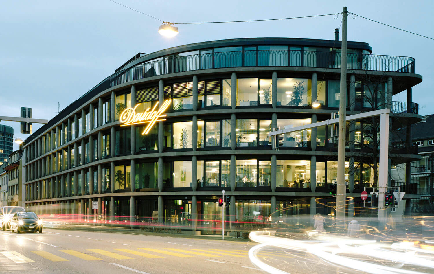 Stahlbetonstützen Maison Davidoff, Basel BS