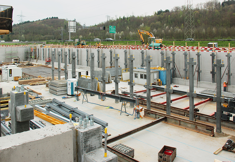 Brandbeständige Stützen aus Beton