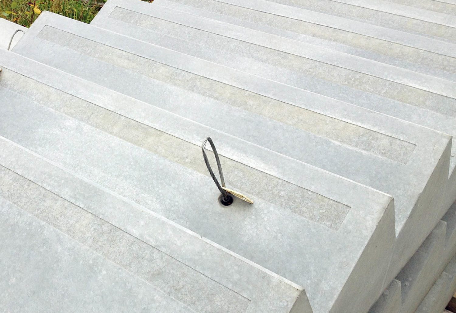 Safety Walk-Einlage in Fertigtreppe