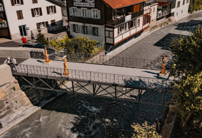 Referenzobjekt Löwenbrücke aus UHFB in Bad Ragaz