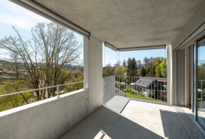 Balkone und Betonstützen für den Amselweg, Zuchwil