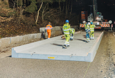 Vorfabrizierte Bushaltestellen