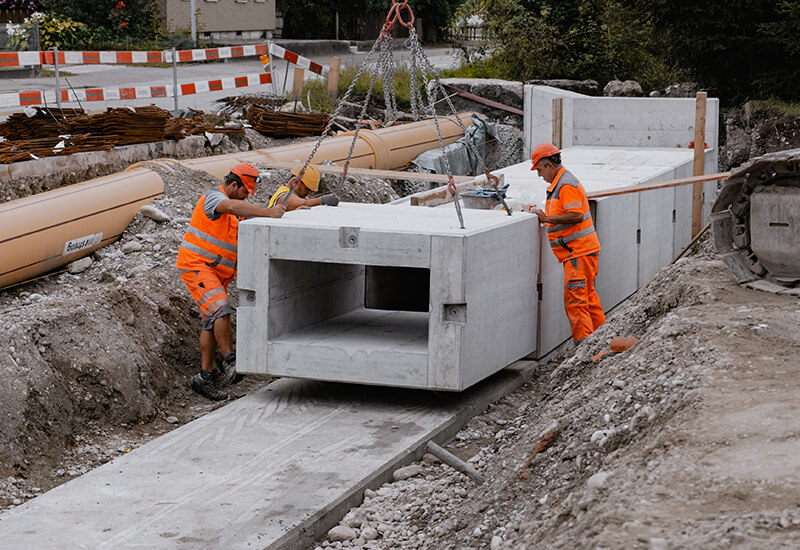 Vorfabrizierte Rahmenelemente