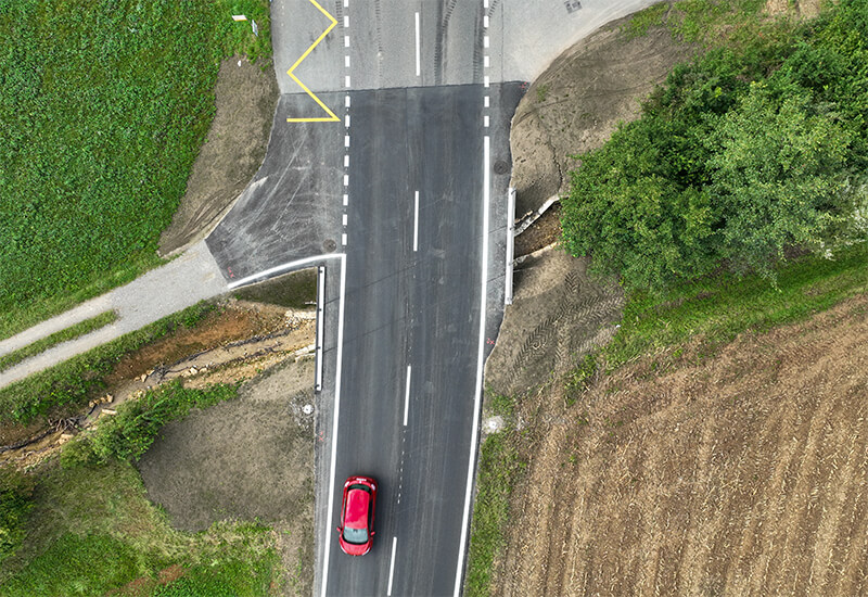 Bauchdurchlass aus Beton